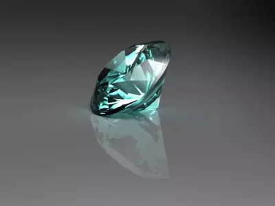 gemstone circle Free 3D print model