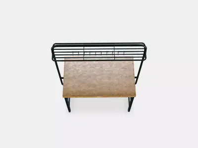 VADHOLMA kitchen island with frame Low-poly 3D model