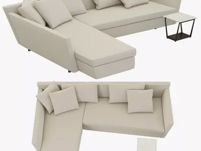 Flexform Adagio sofa 3D model