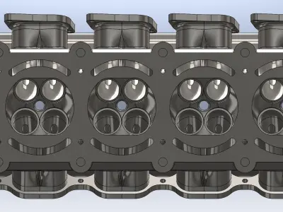 Engine Head 3D model