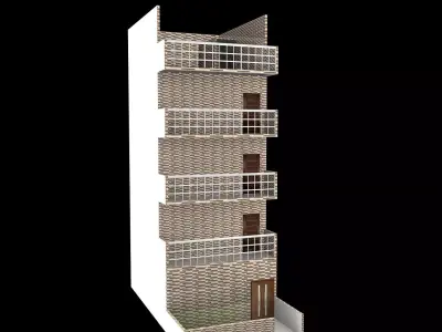 3d Building Design 3D model