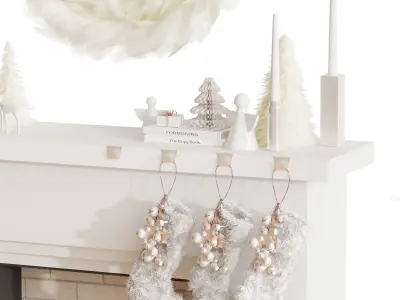 Christmas set 3D model