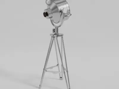 Light projector 3D model