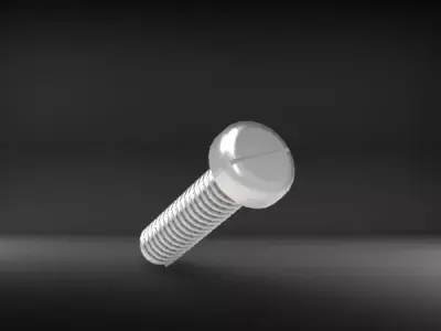 3D Binding Head Screw Model 3D print model