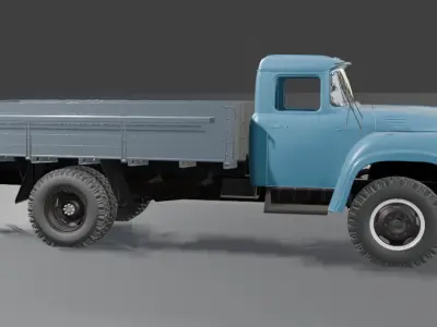 zil 130 3D print model