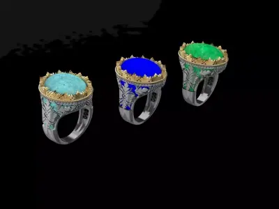 men ring special edition 3D print model