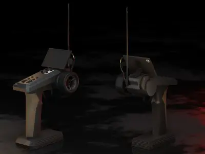 Call of Duty remote control car 3D model