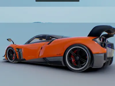 Pagani Huayra-BC 3D model