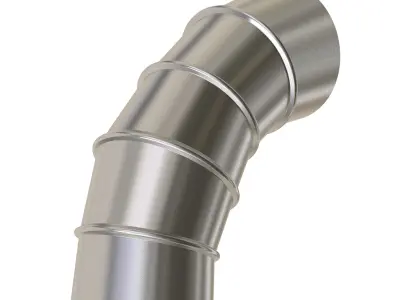 HVAC Elbow Air Duct 3D print model