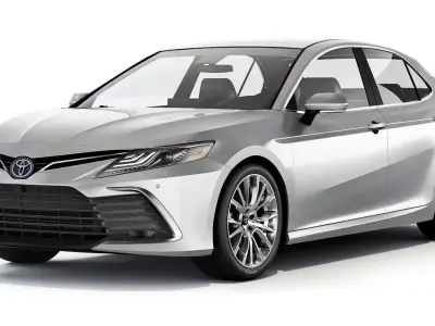 Toyota Camry Hybrid SE 2021 3D model