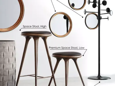 Premium Space 3D model