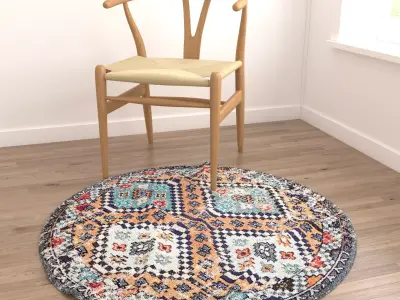 Rugs No 1058 Low-poly 3D model