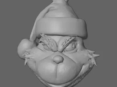 GRINCH PENDANT 3D print model