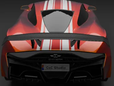 Sport Car 3D model by tariqsf75