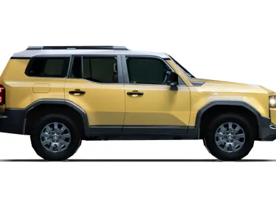 Land Cruiser 2025 Low-poly 3D model