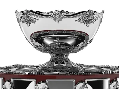 Davis Cup Trophy 3D model