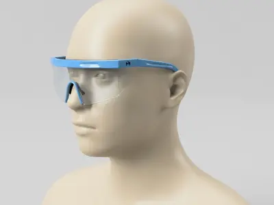 Sports Sunglasses 3D model