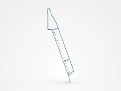 Movable Staircase Ladder  3D model