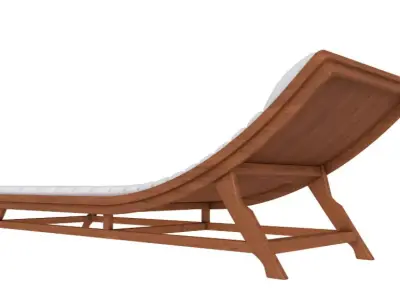 chaise lounge 3D model