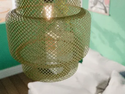 Ikea collection for living room 3D model