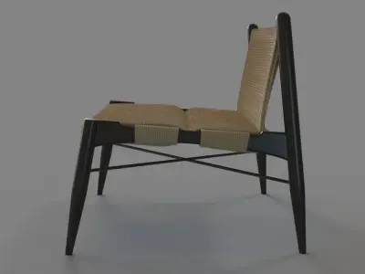 Wrap Jute Chair 3D model