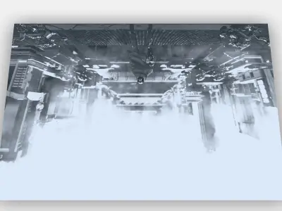 UPPSPEL Poster Low-poly 3D model