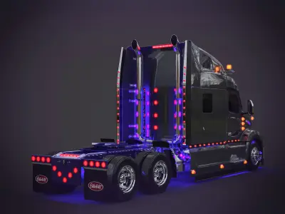 Peterbilt 579 2022 Next Generation Custom 3D model