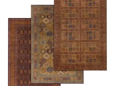Rug Set 2199 3D model