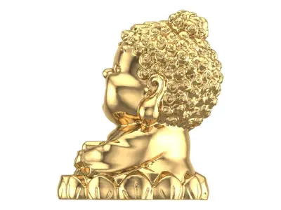 Baby Buddha 3D print model