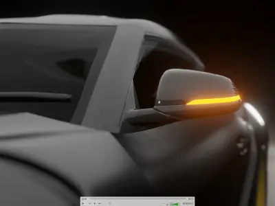 Black supra 3d 3D model