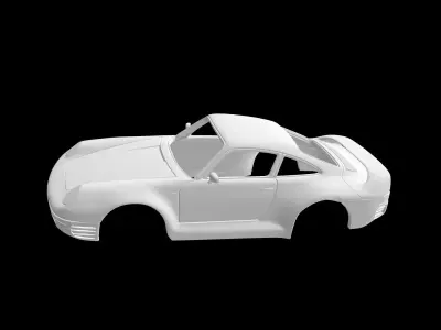 Porsche 959 3D print model
