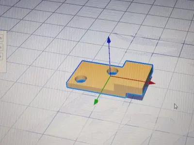 malzeme tutucu 3D print model