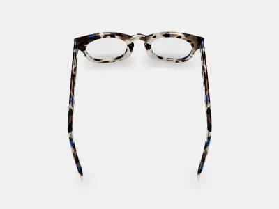 Kimball Eyeglasses in Tanzanite Tortoise 3D model