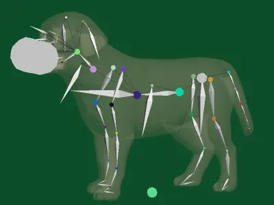 Belgian Shepherd Puppy Dog Breed 3D model