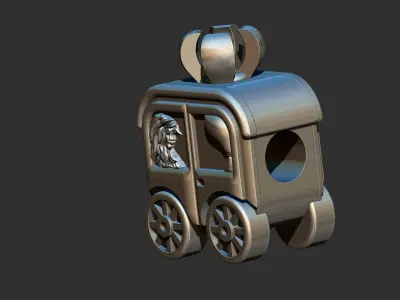 Pandora Carriage 3D print model