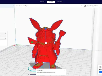 steampunk pikachu 4 3D print model