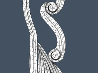 Decorative Scroll 3D model order