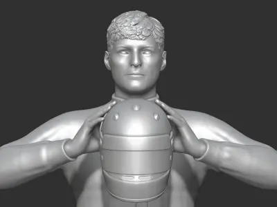 f1 max max verstappen fan-art 3D print model