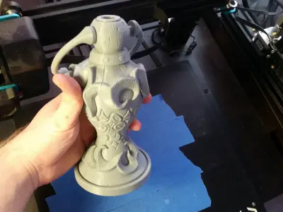 Fantasy lamp 3d print 3D print model