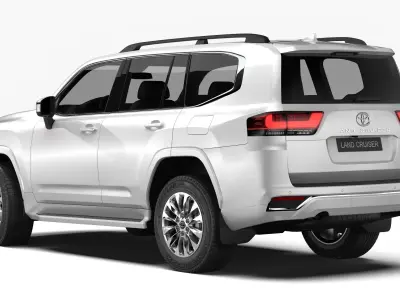 Toyota Land Cruiser 2022 3D model