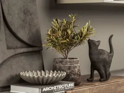 Lugano Wall Unit 3D model