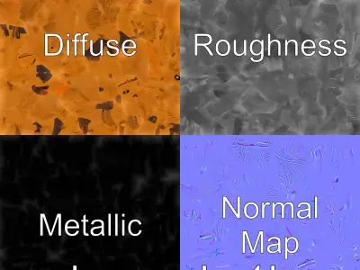 Realistic Camel Desert Animal Model Low-poly 3D model