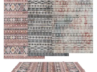 Rugs No 579 Low-poly 3D model