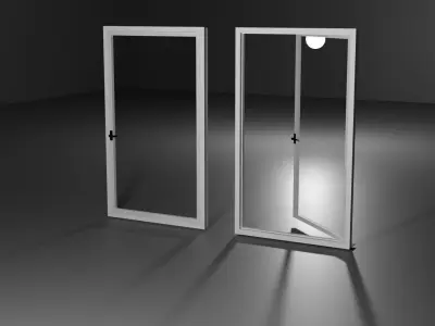 20 Windows 3d Model Low-poly 3D model