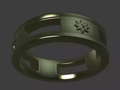 Rose ring  Free 3D print model