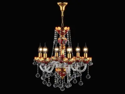 738062 Vidare Osgona Chandelier 3D model