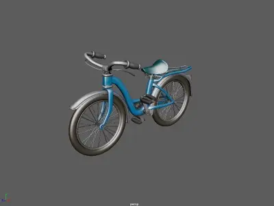 TOON Bicycle  3D model