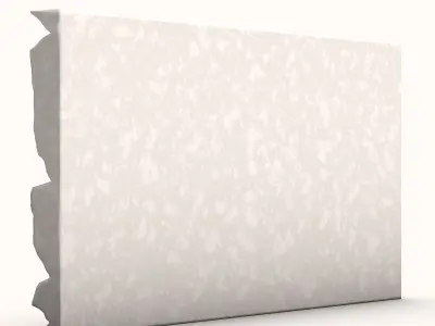 Irregular Rock Retaining Wall Model 3D model