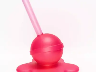 Melt Lollipop toy 3D print model