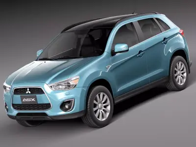 Mitsubishi ASX 2011 3D model